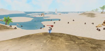 Coral Island landscape in Eclipse Legacy.