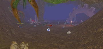 Mars Mine landscape in Eclipse Legacy.